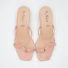 women pink heel